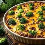 Ground Beef & Broccoli