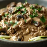 Ground Beef Stroganoff