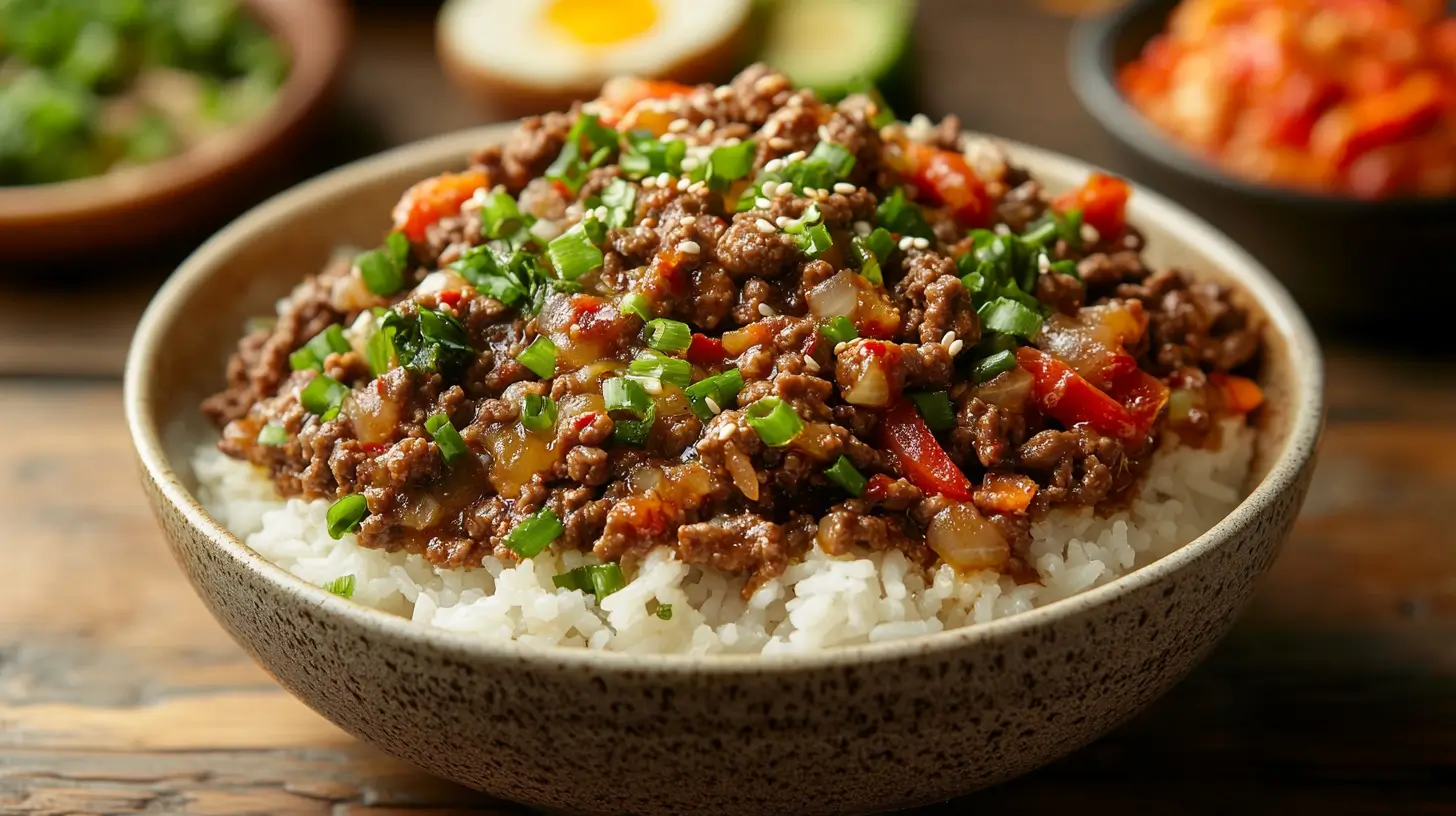Korean Ground Beef