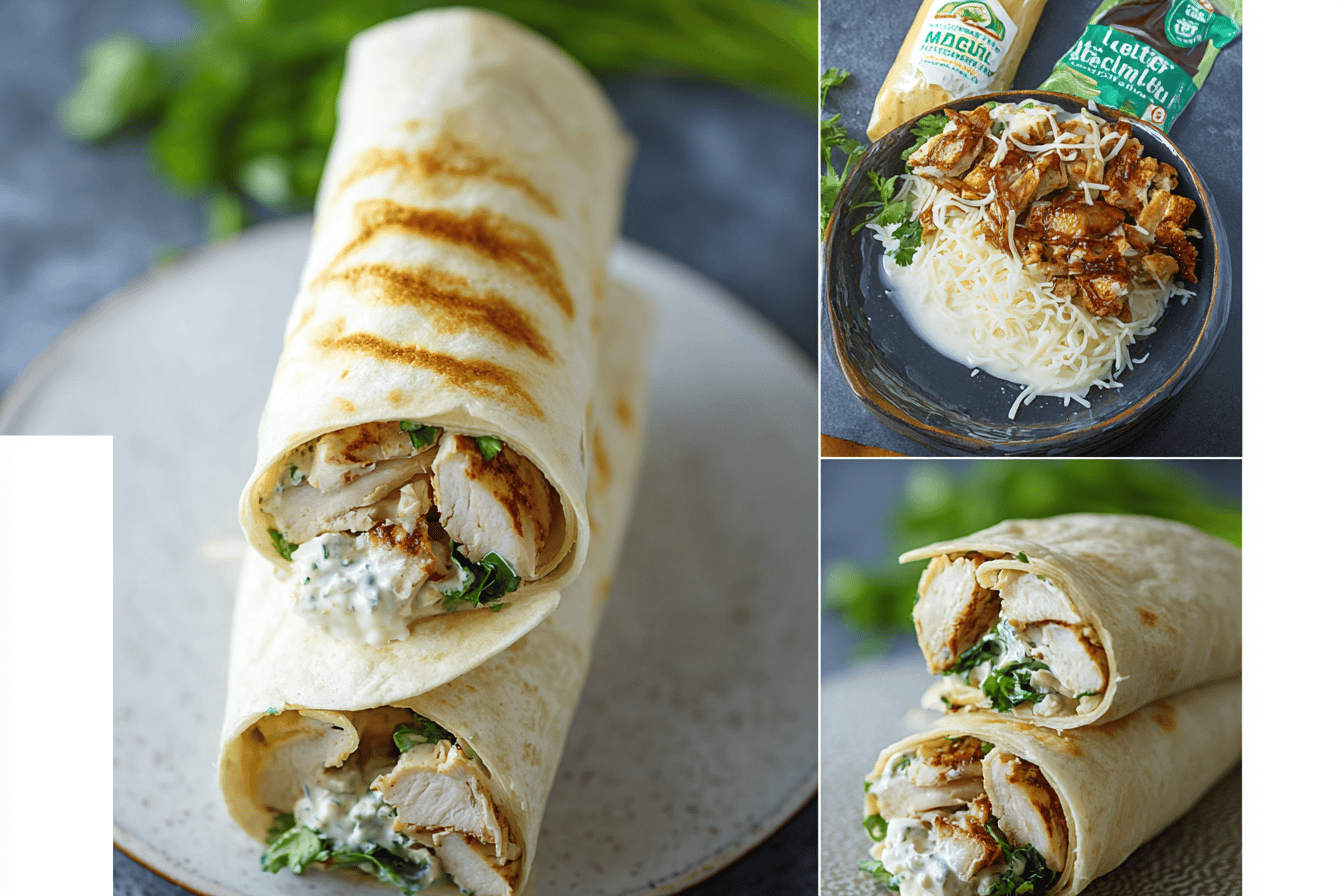 Chicken Ranch Wraps
