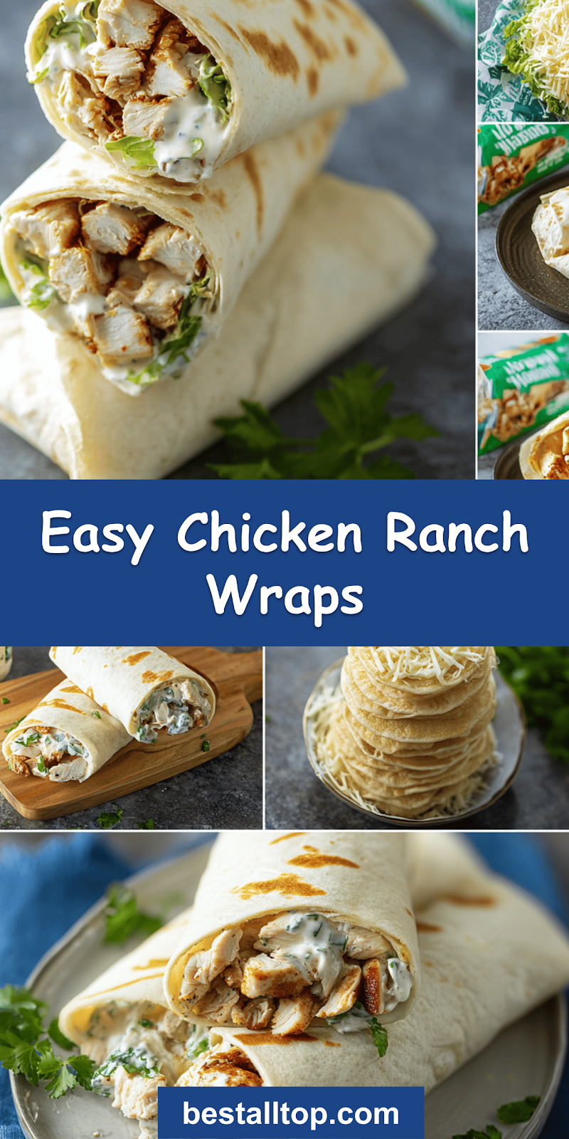 Chicken Ranch Wraps