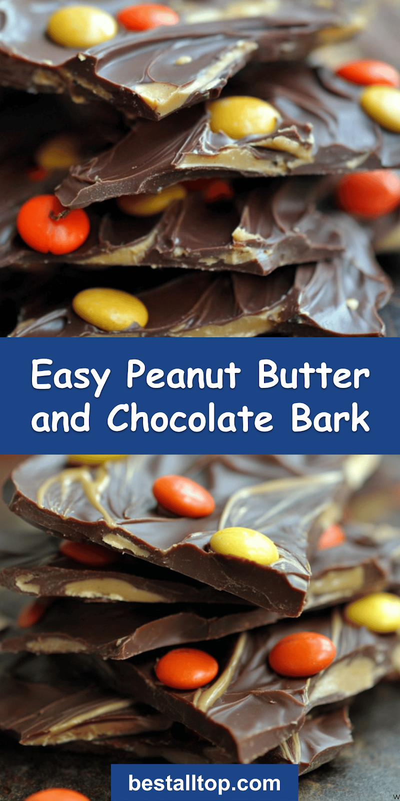 Peanut Butter and Chocolate Bark