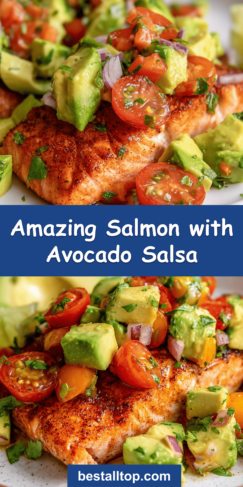Salmon with Avocado Salsa