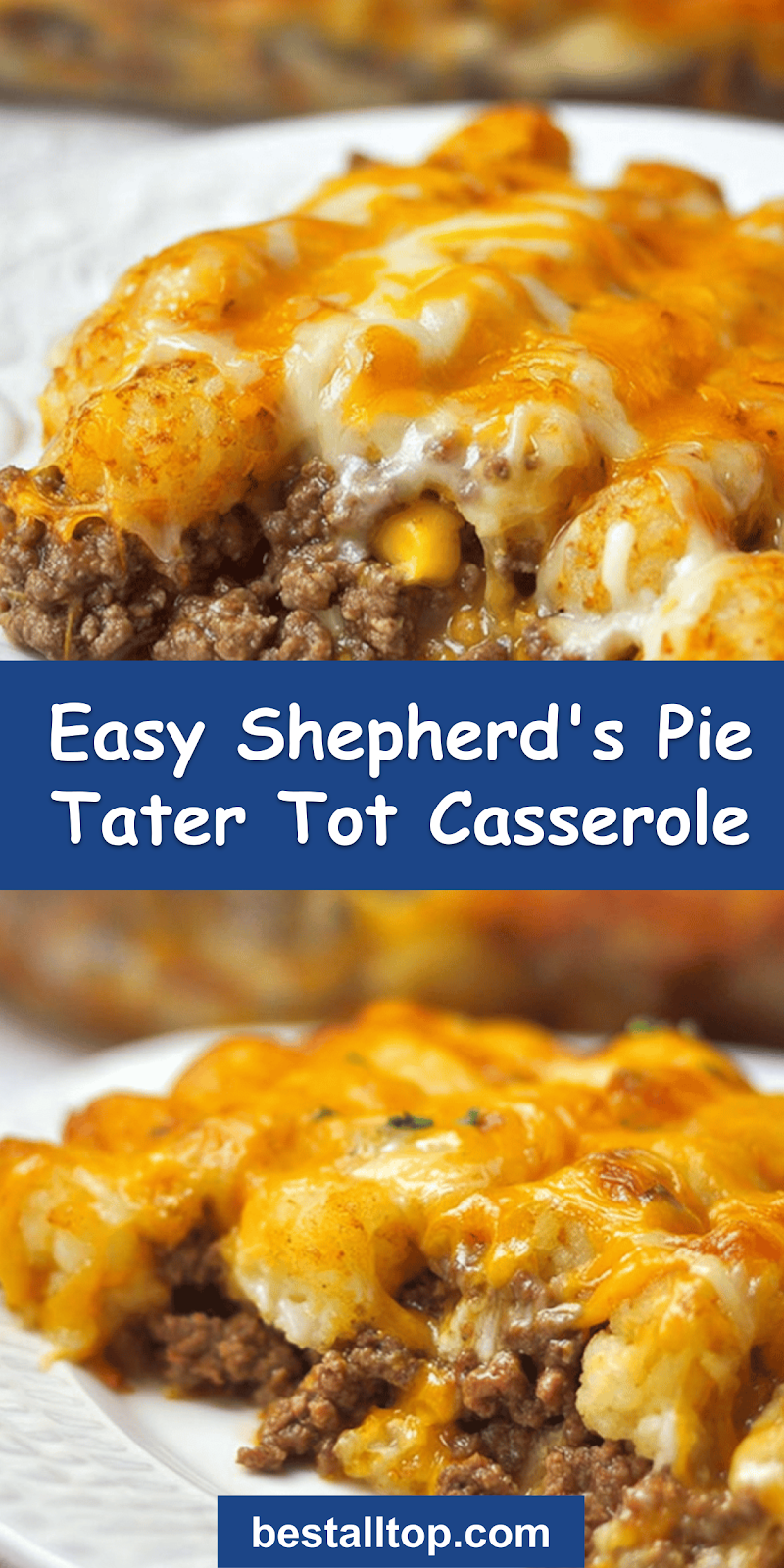 Shepherd's Pie Tater Tot Casserole