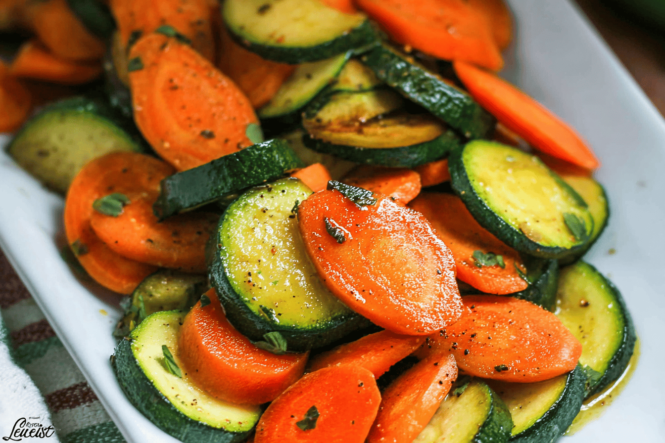 Sautéed Carrots And Zucchini