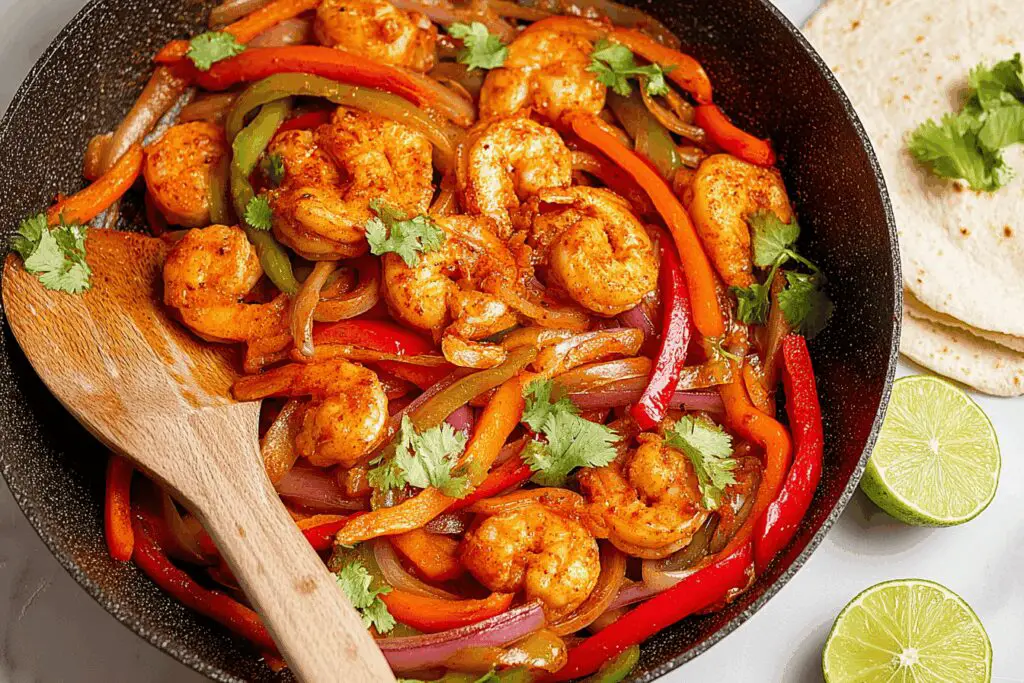 Shrimp Fajitas