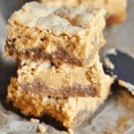 Chewy Peanut Butter Brownies