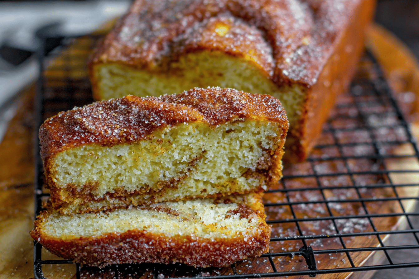 Cinnamon Sugar Donut Sweet Bread
