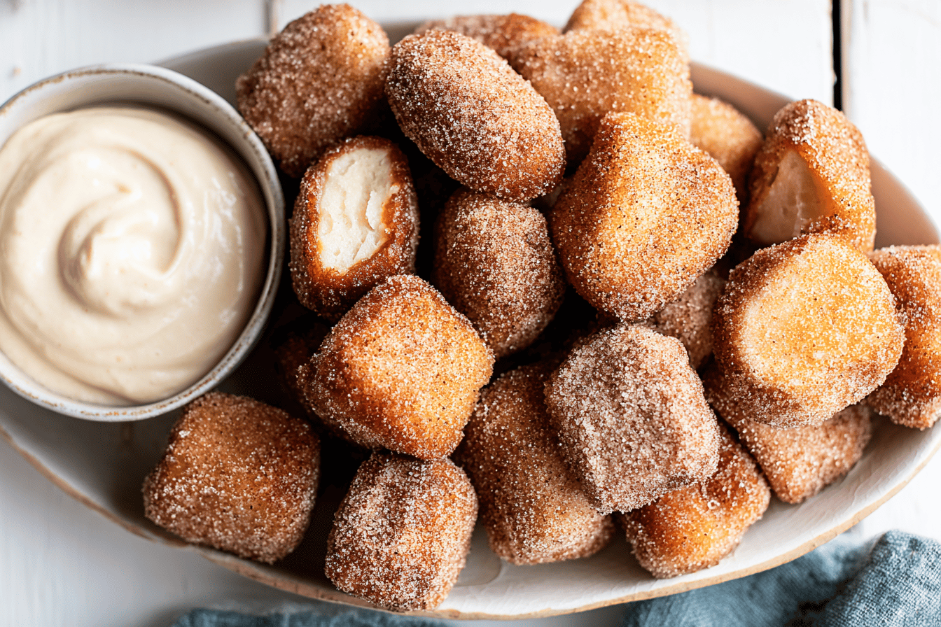 Cinnamon Sugar Pretzel Bites