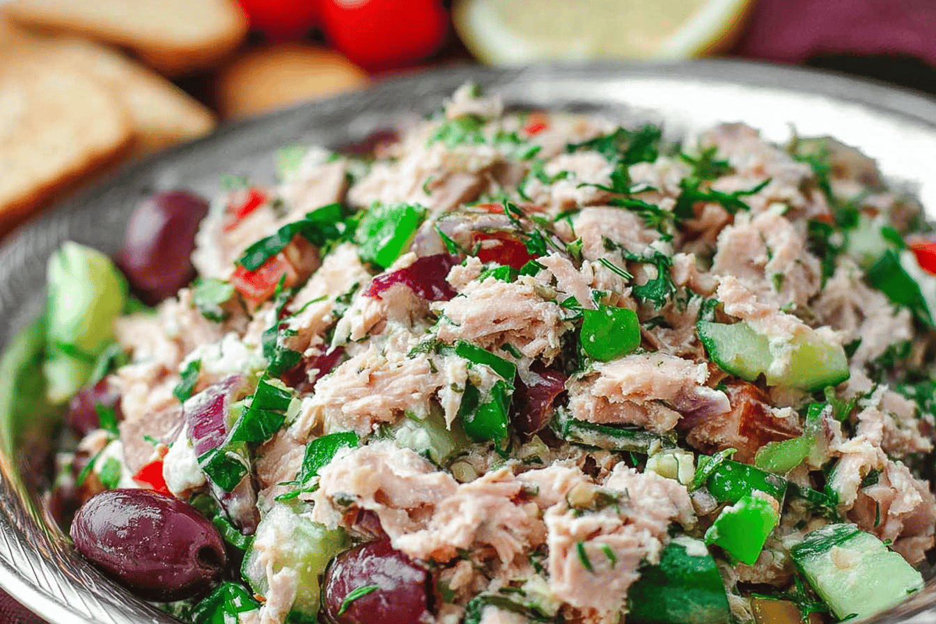 Mediterranean Tuna Salad