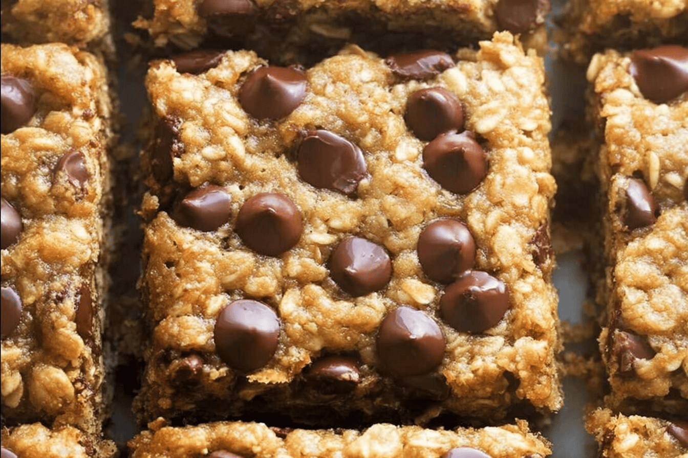 Oatmeal Chocolate Chip Bars