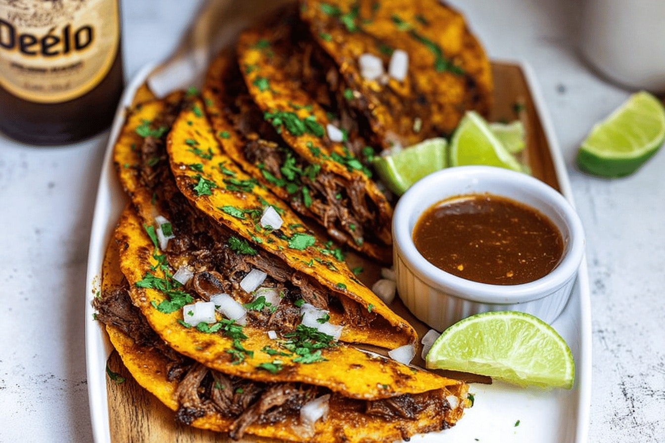 Quesabirria Tacos (Birria Quesadillas)