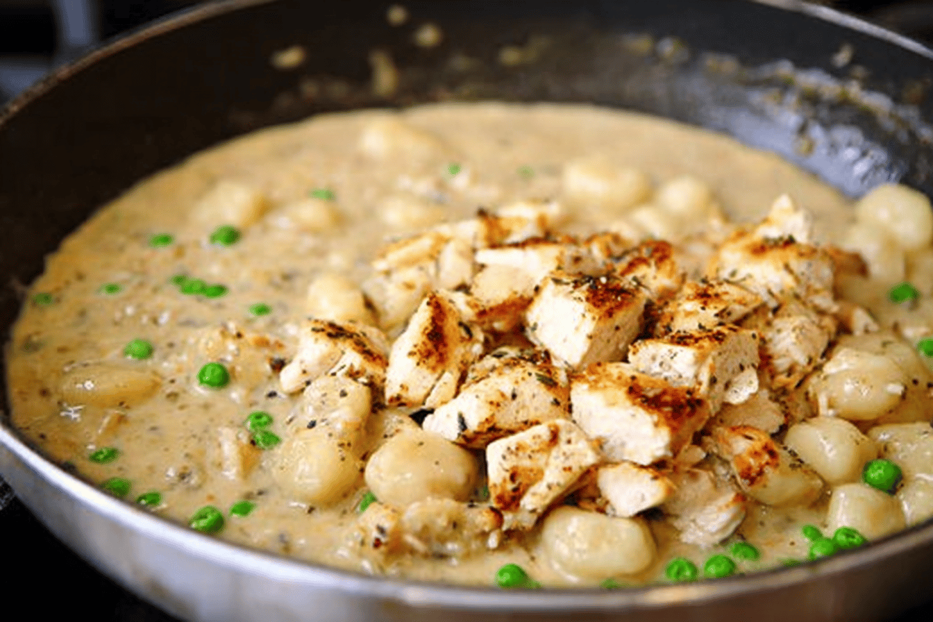 Rosemary Lemon Chicken Gnocchi
