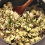 Stovetop Chicken, Zucchini, Rice Casserole