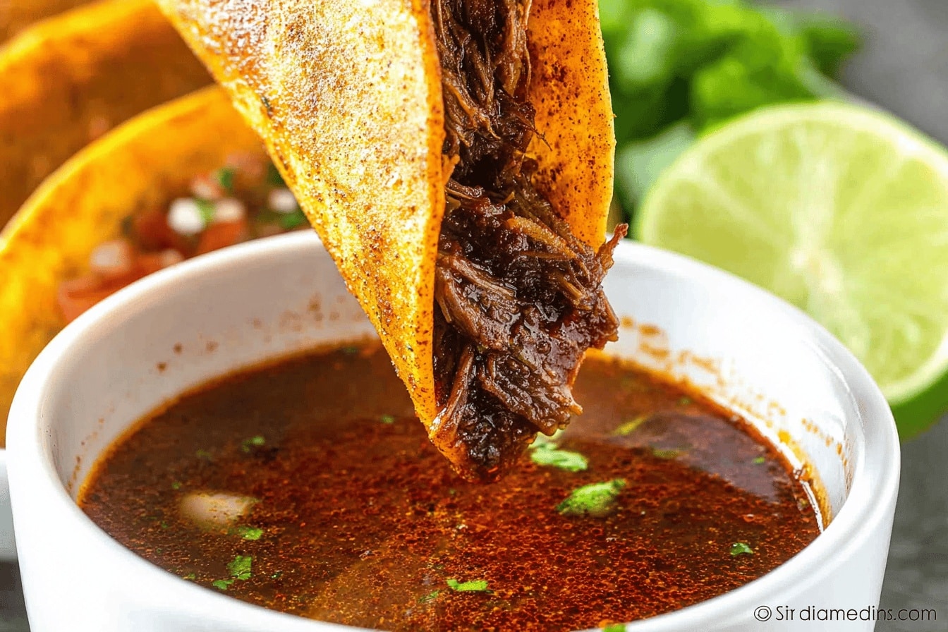 crockpot birria tacos