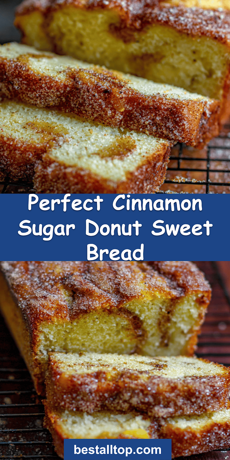 Cinnamon Sugar Donut Sweet Bread