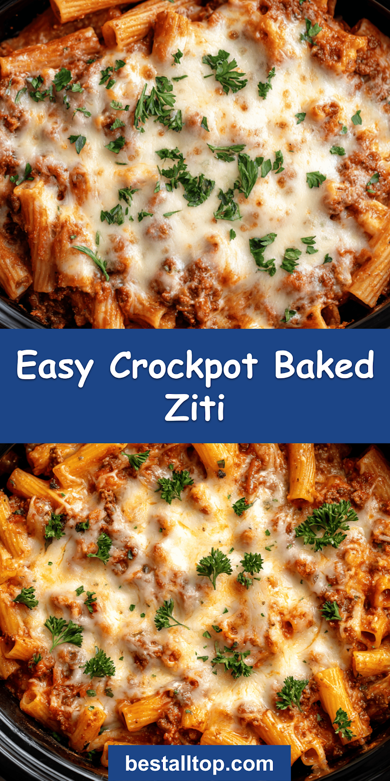 Crockpot Baked Ziti