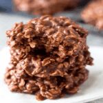 Chocolate Peanut Butter No Bake Cookies