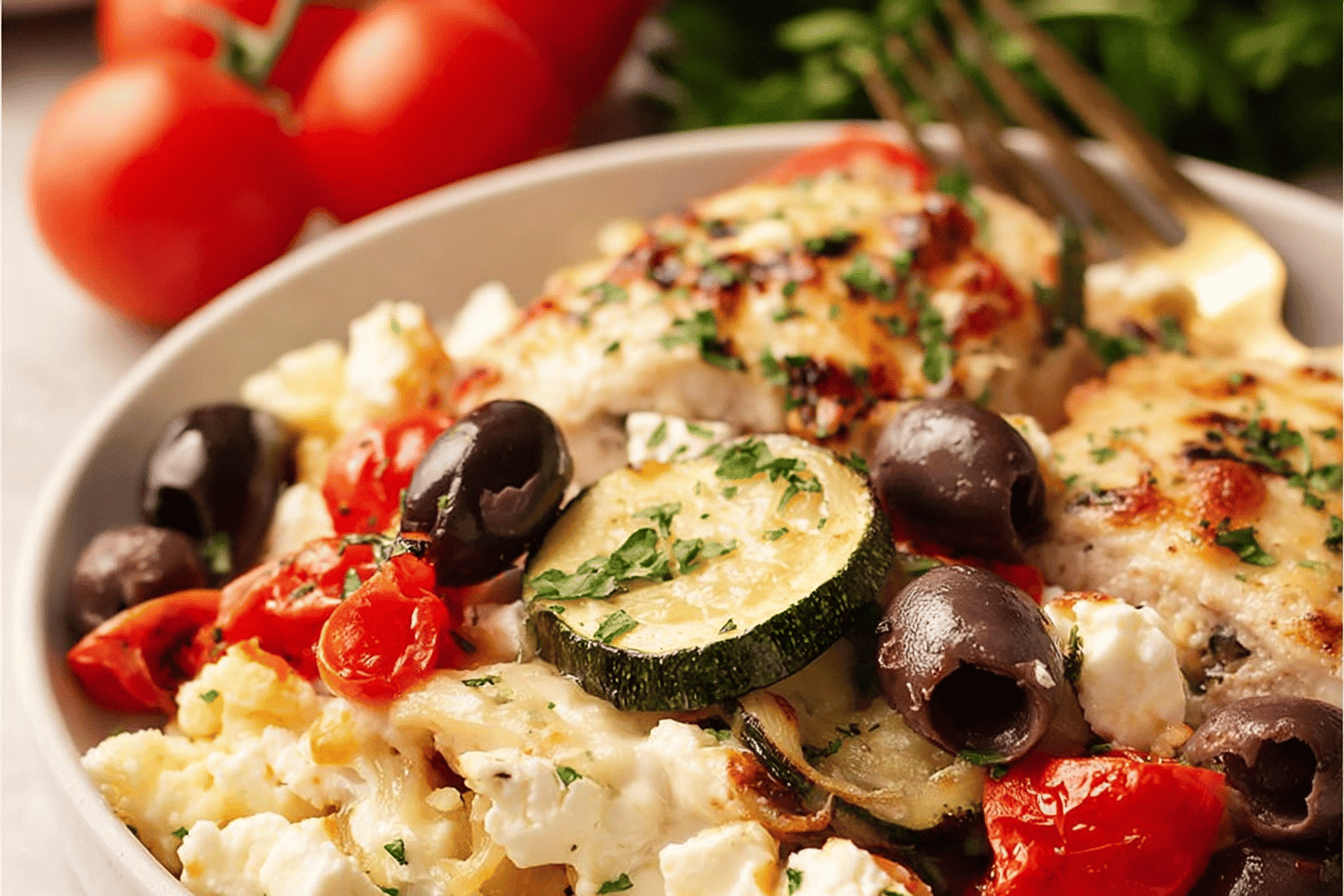 Mediterranean Chicken Bake Recipe