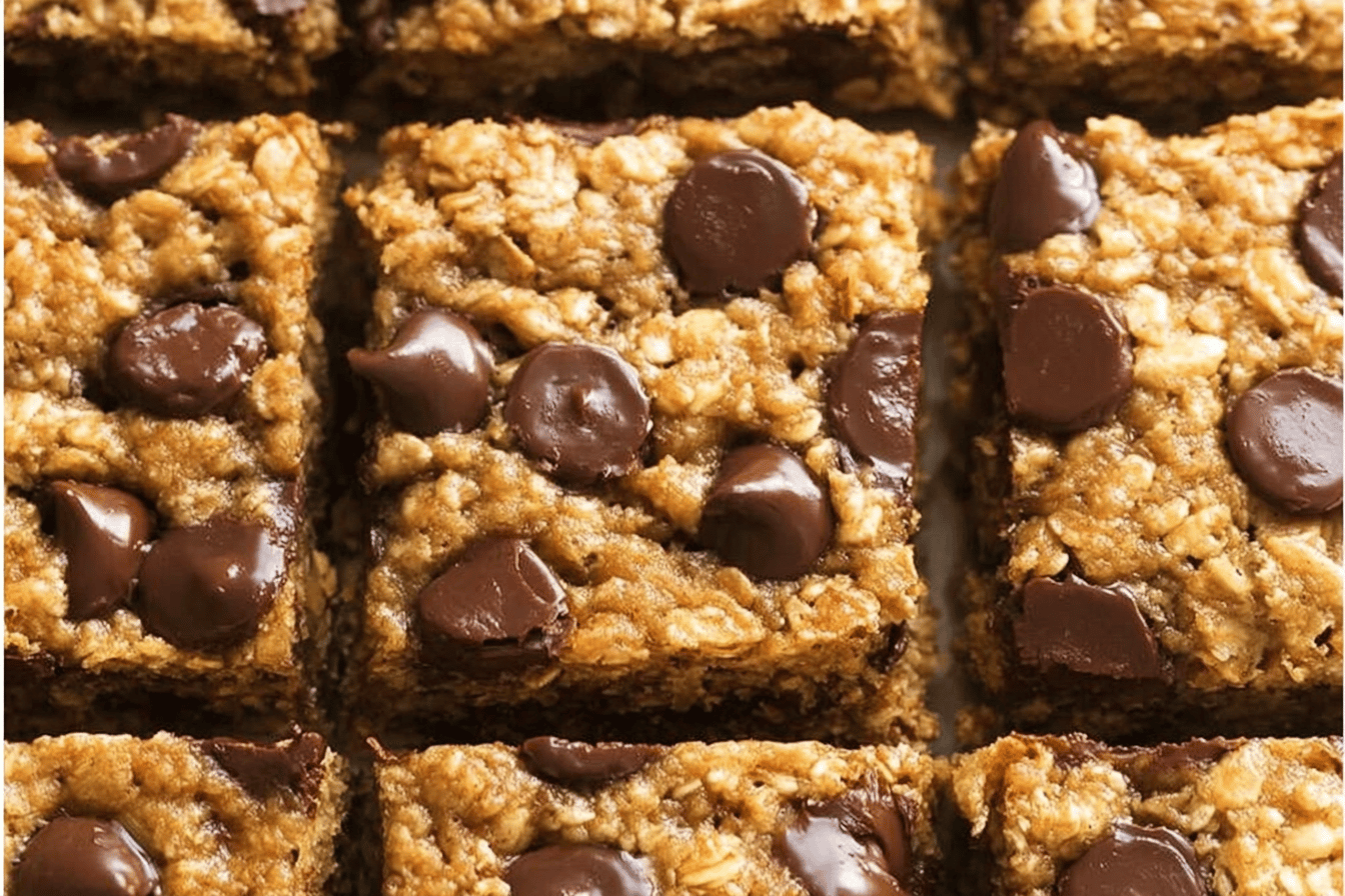 Oatmeal Chocolate Chip Bars