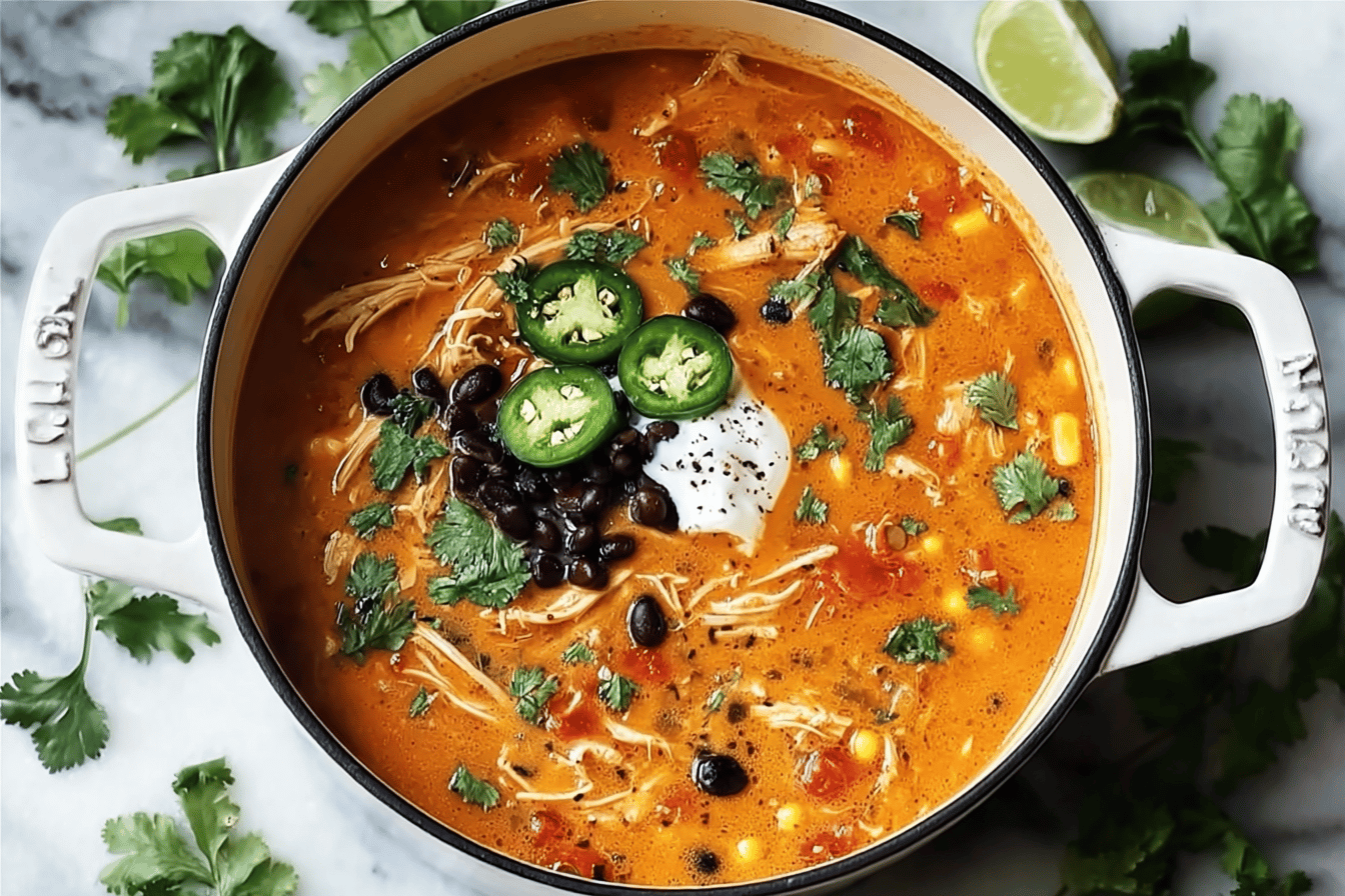 Chicken Enchilada Soup Recipe 