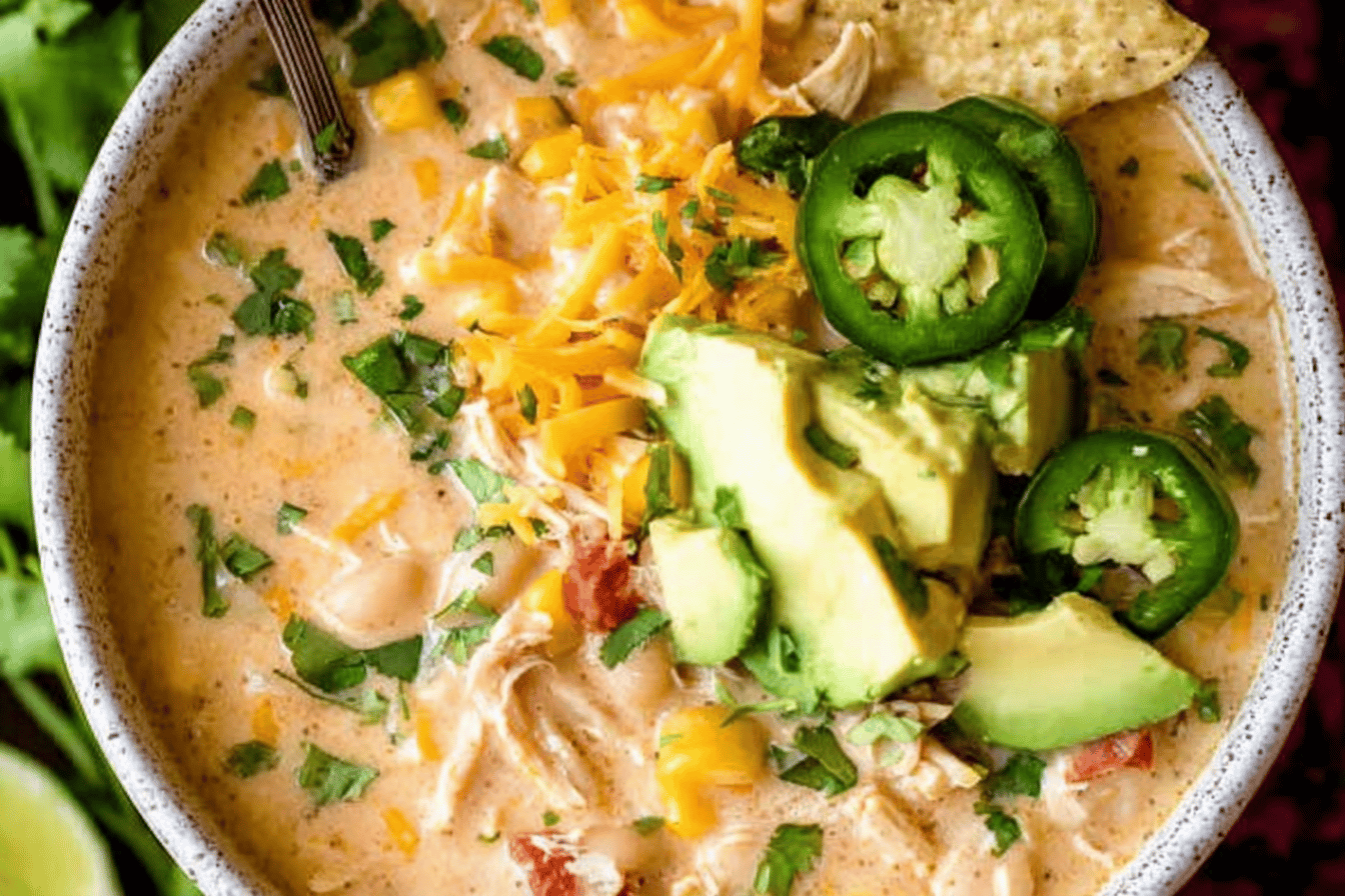 Creamy White Chicken Chili Recipe