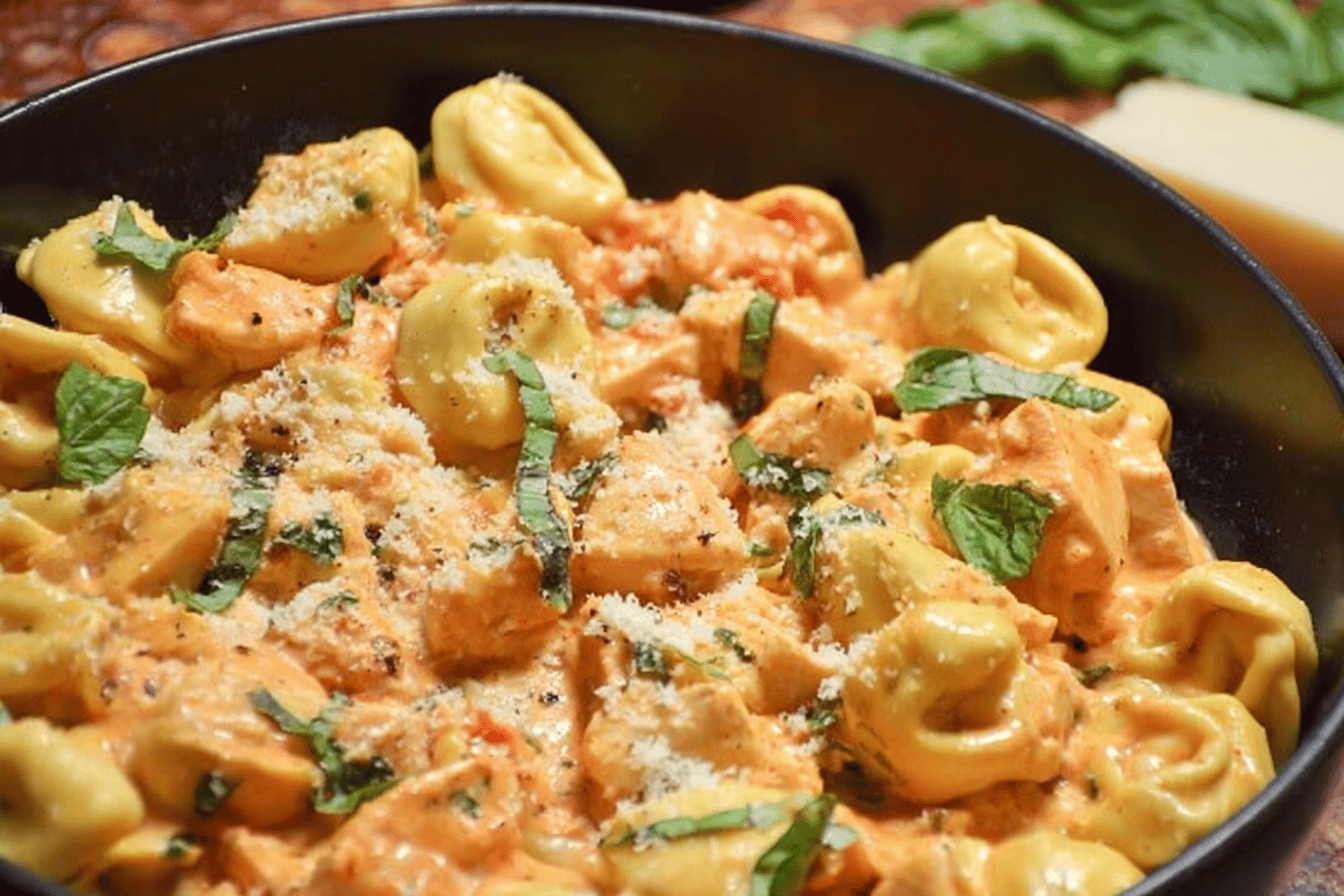 CrockPot Chicken Tortellini