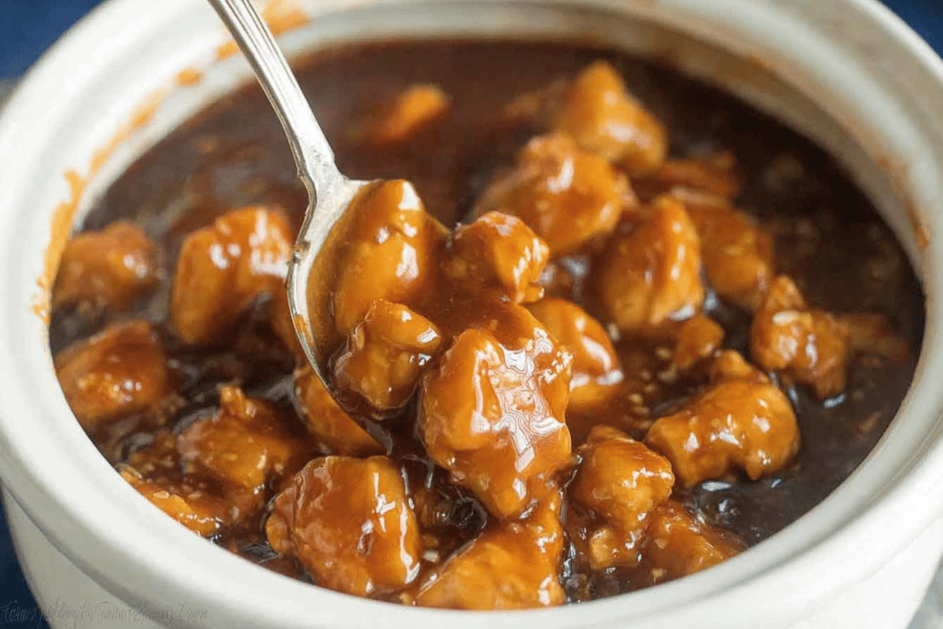 Crockpot Orange Chicken