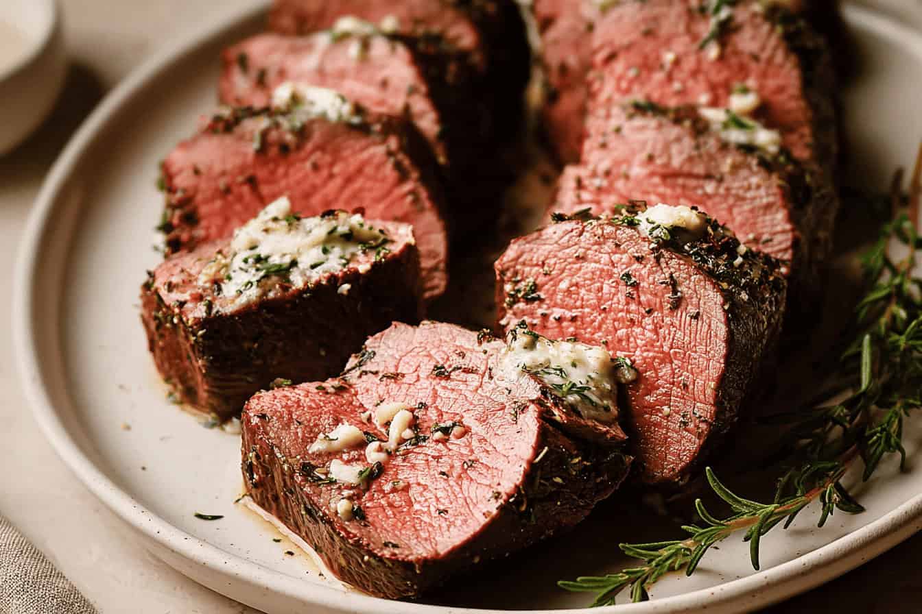 Garlic Butter Beef Tenderloin