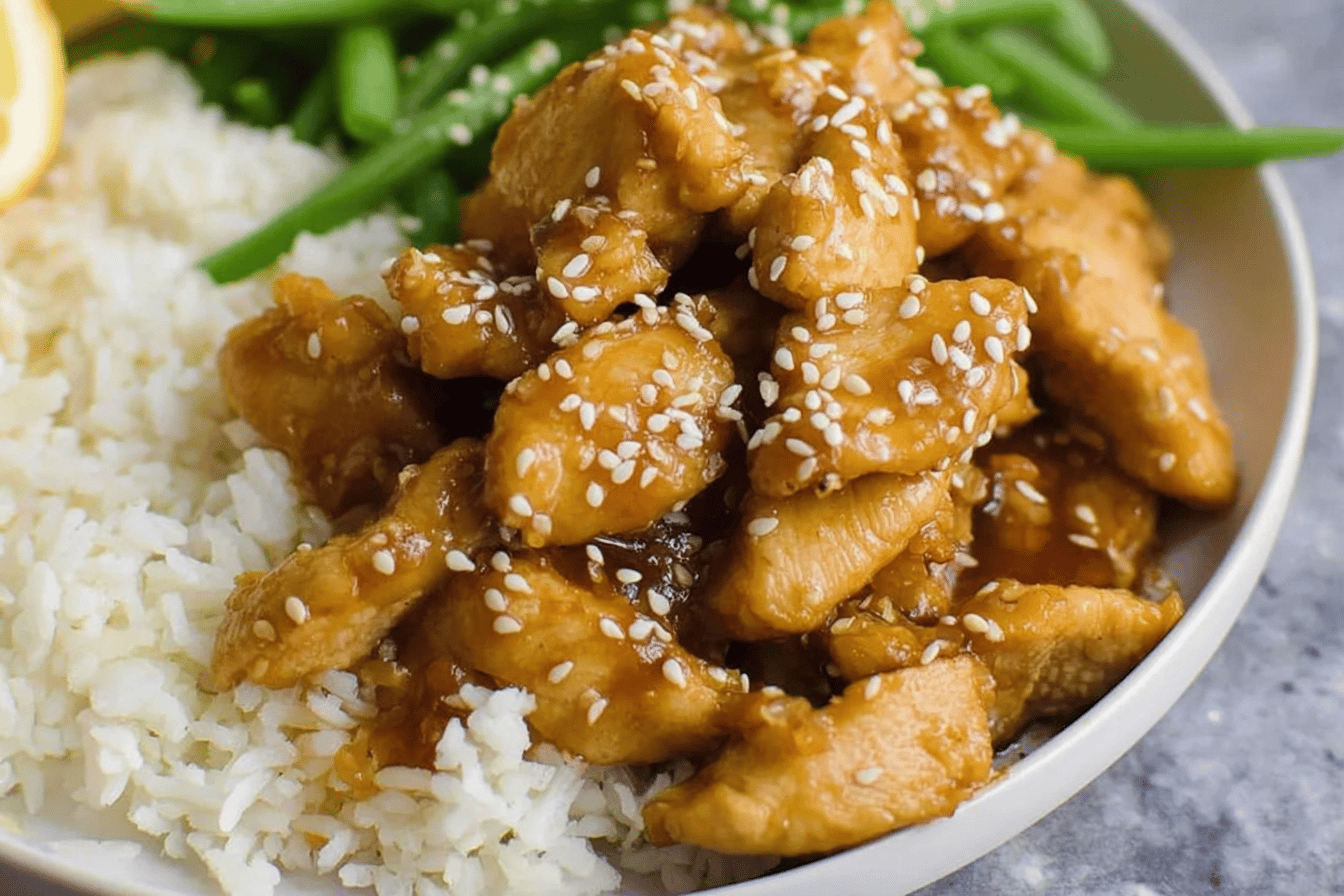 Healthy Orange Chicken Recipe