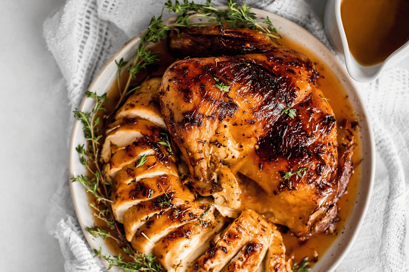Honey Orange Roasted Chicken