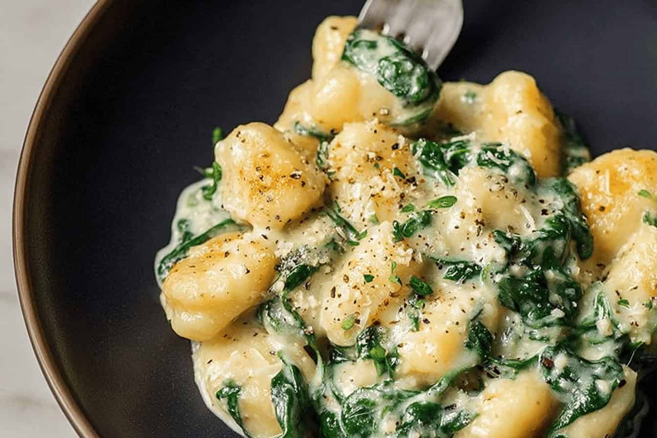 Parmesan Spinach Gnocchi 