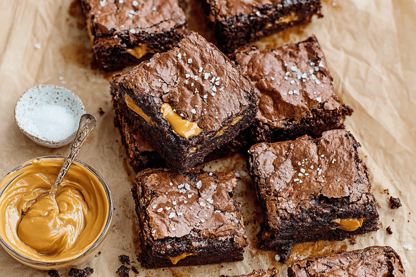 Peanut Butter PMS Brownies