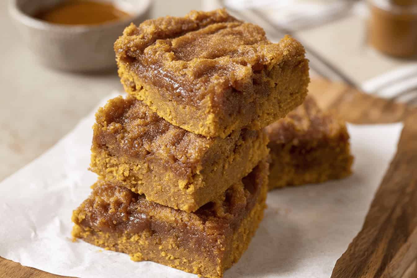 Pumpkin Blondies