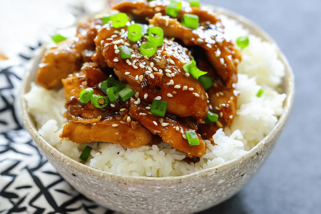Slow Cooker Teriyaki Chicken