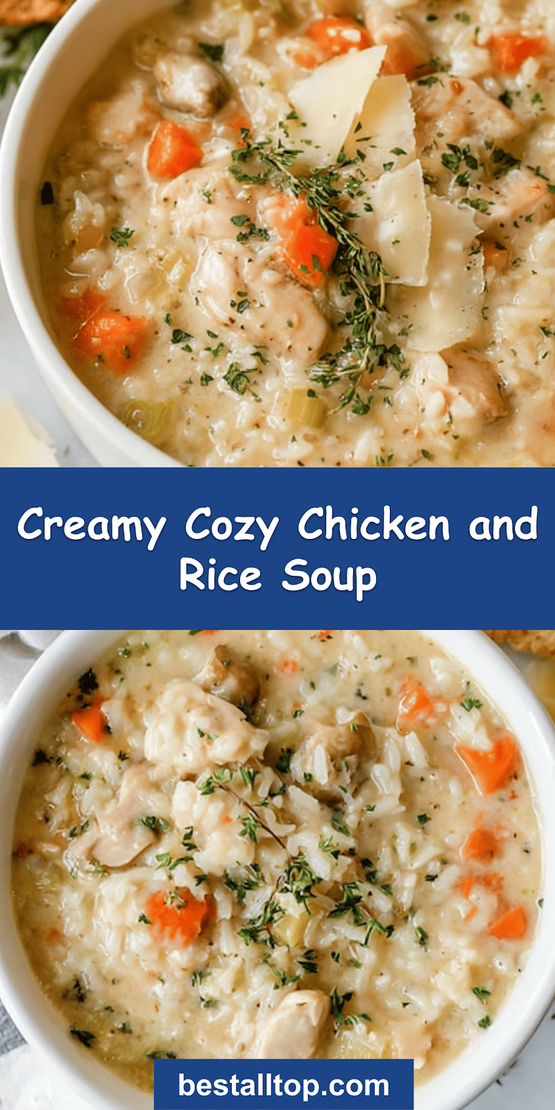 Creamy Chicken and Rice Soup
