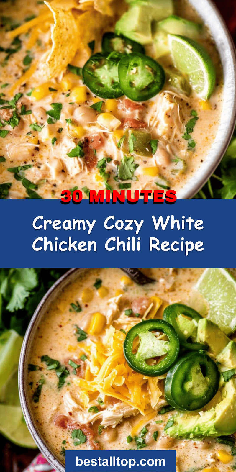 Creamy White Chicken Chili Recipe