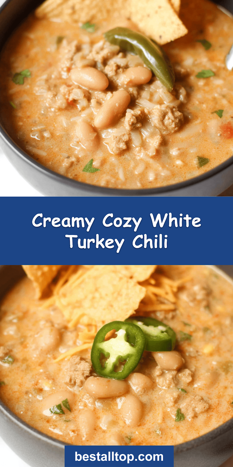 Creamy White Turkey Chili