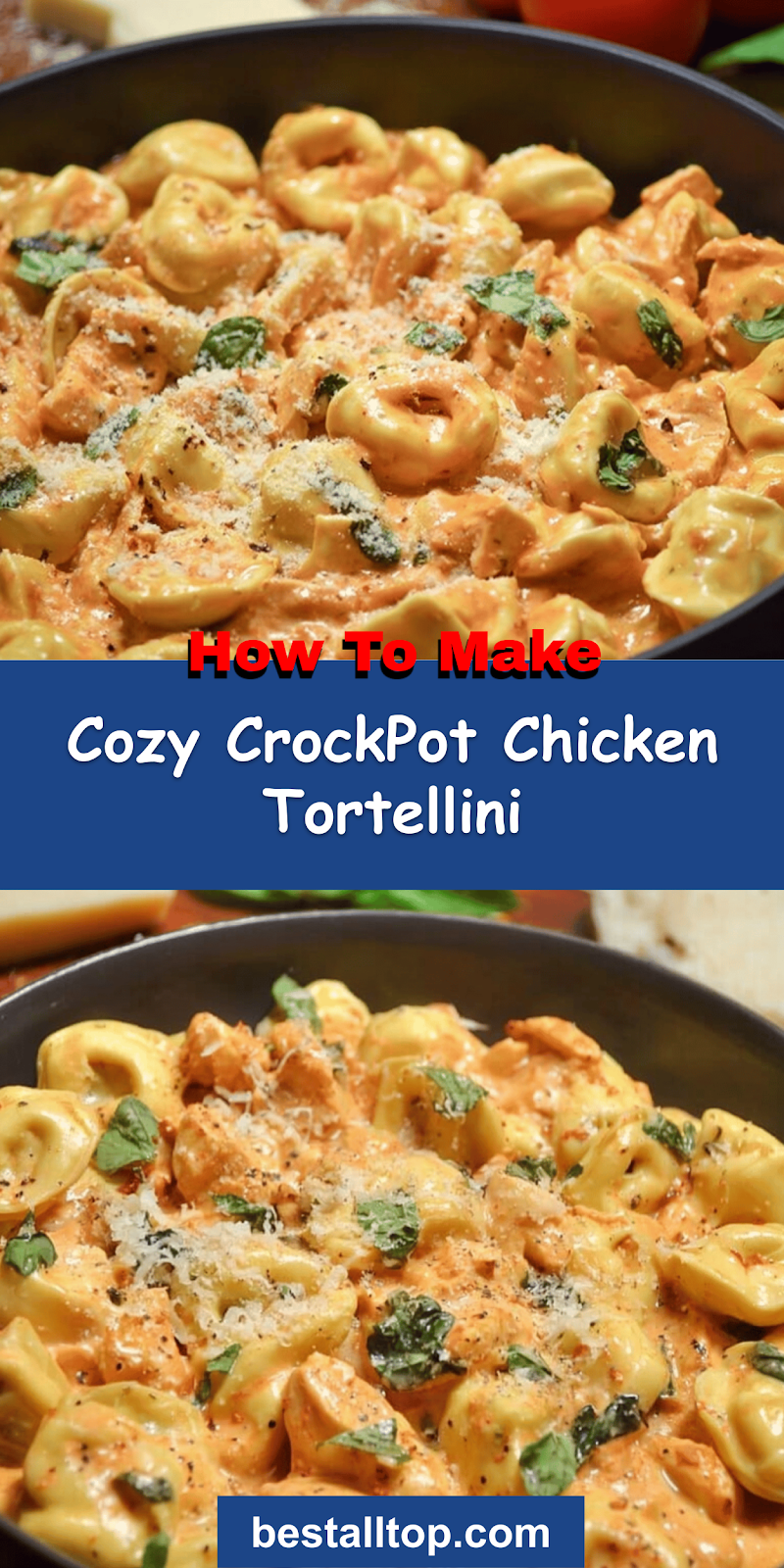 CrockPot Chicken Tortellini