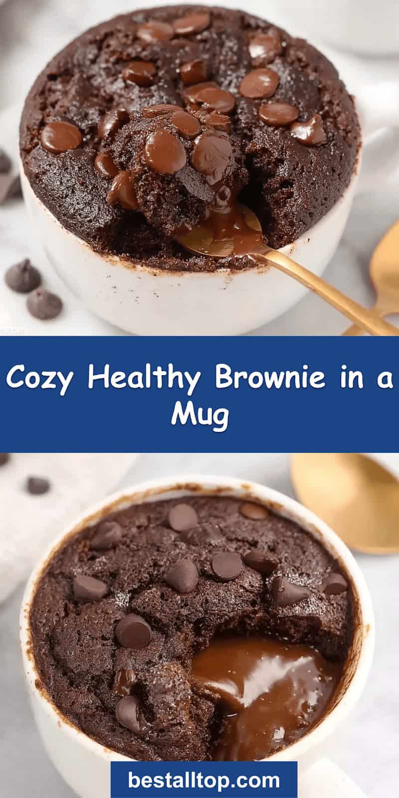 Healthy Brownie in a Mug