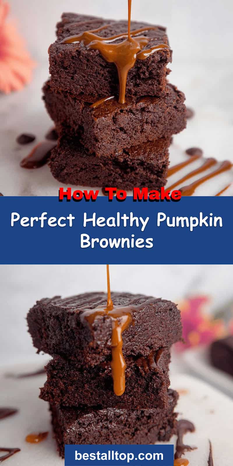 Healthy Pumpkin Brownies
