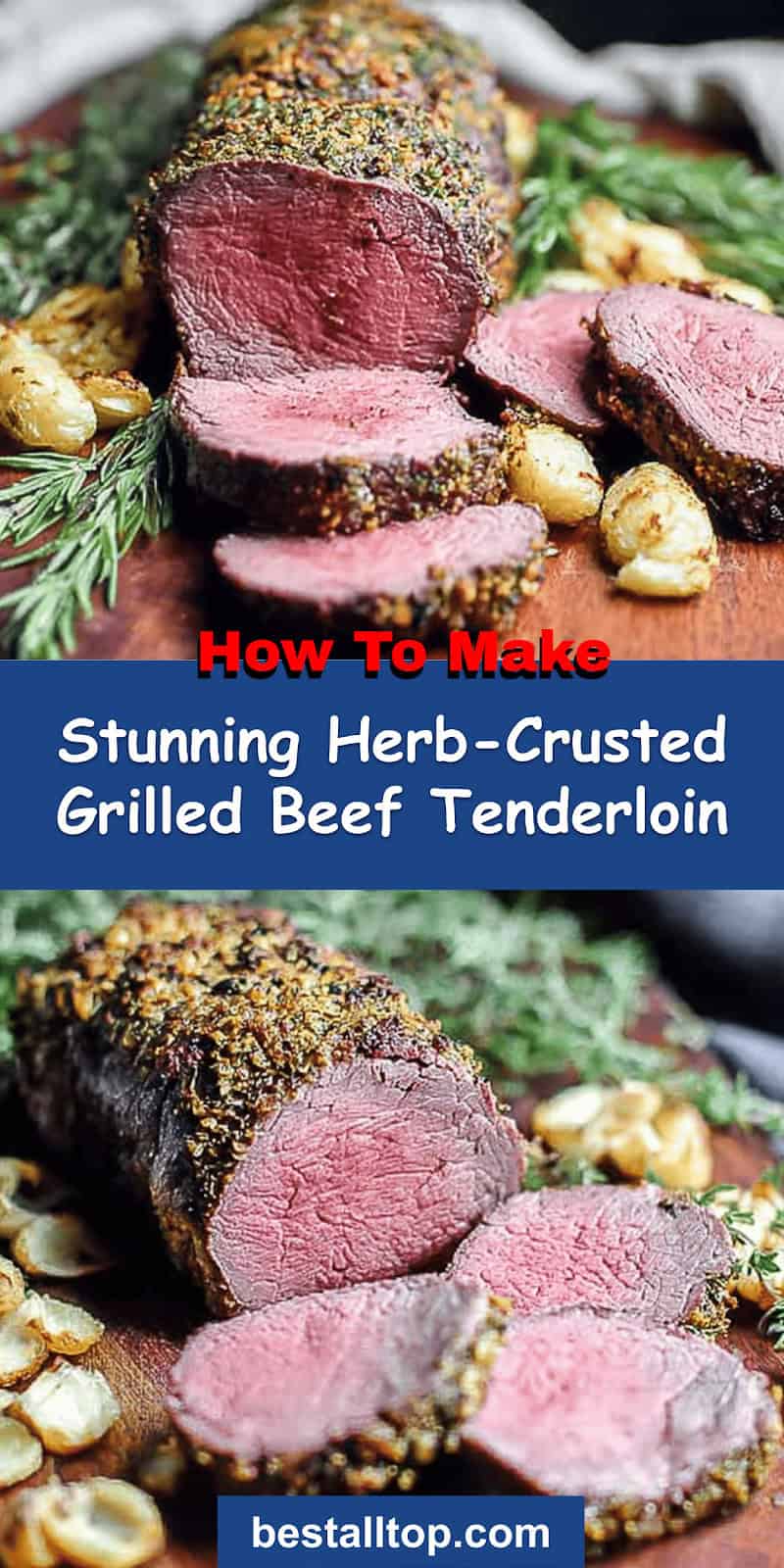 Herb-Crusted Grilled Beef Tenderloin