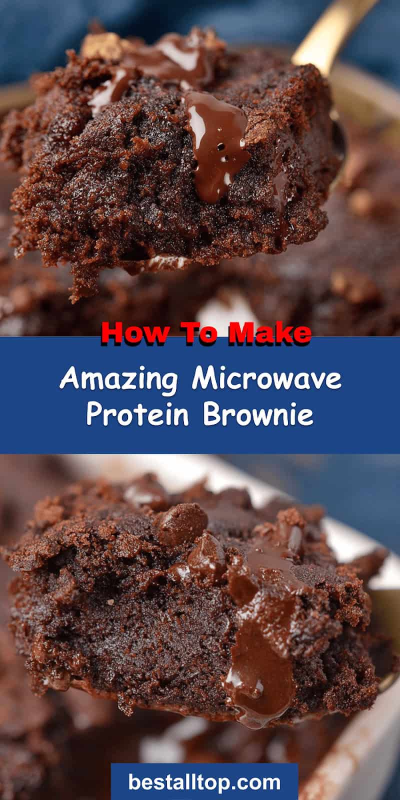 Microwave Protein Brownie