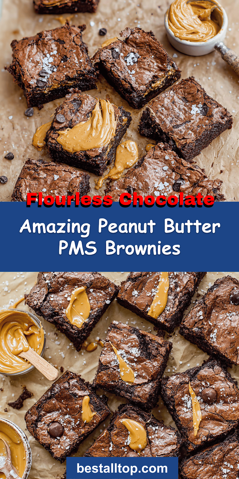 Peanut Butter PMS Brownies