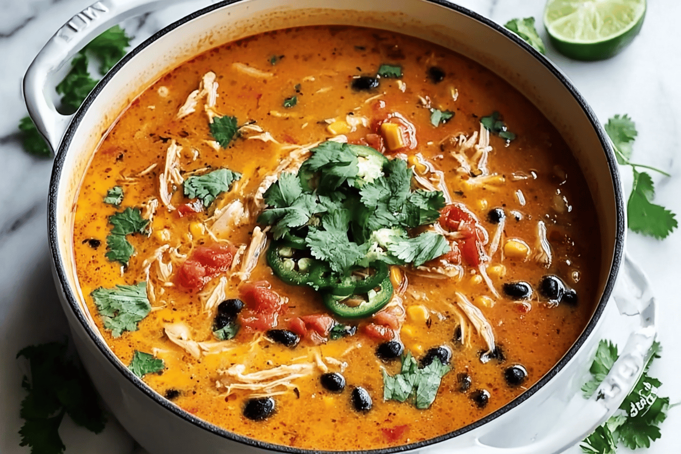 Chicken Enchilada Soup Recipe