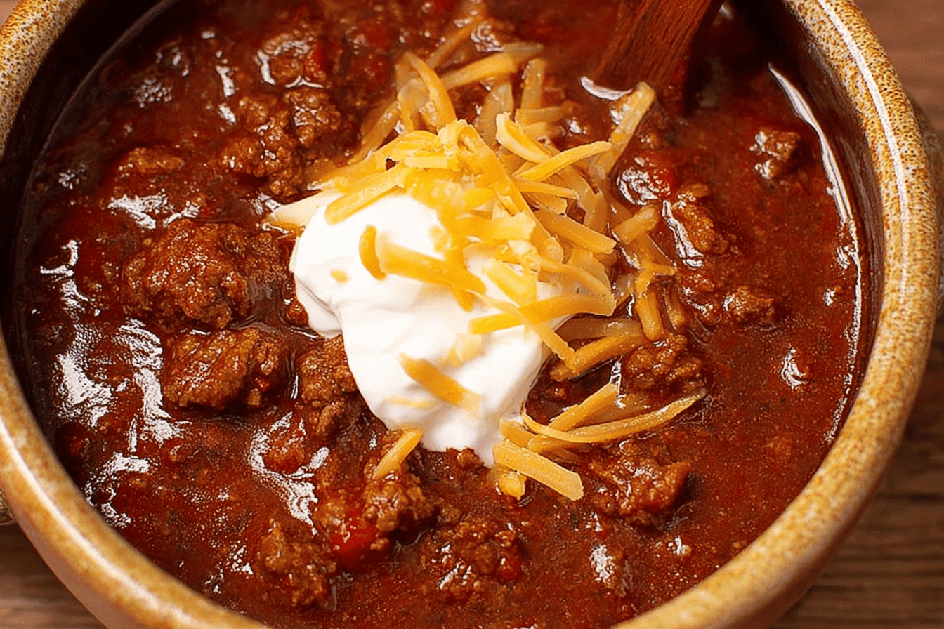 Classic Texas Chili (No Beans)