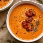 Creamy Roasted Garlic Tomato Soup