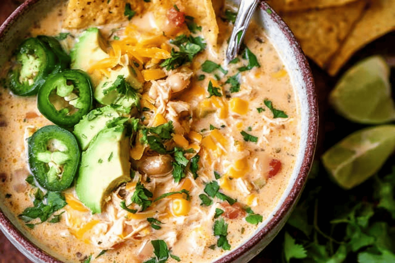 Creamy White Chicken Chili Recipe