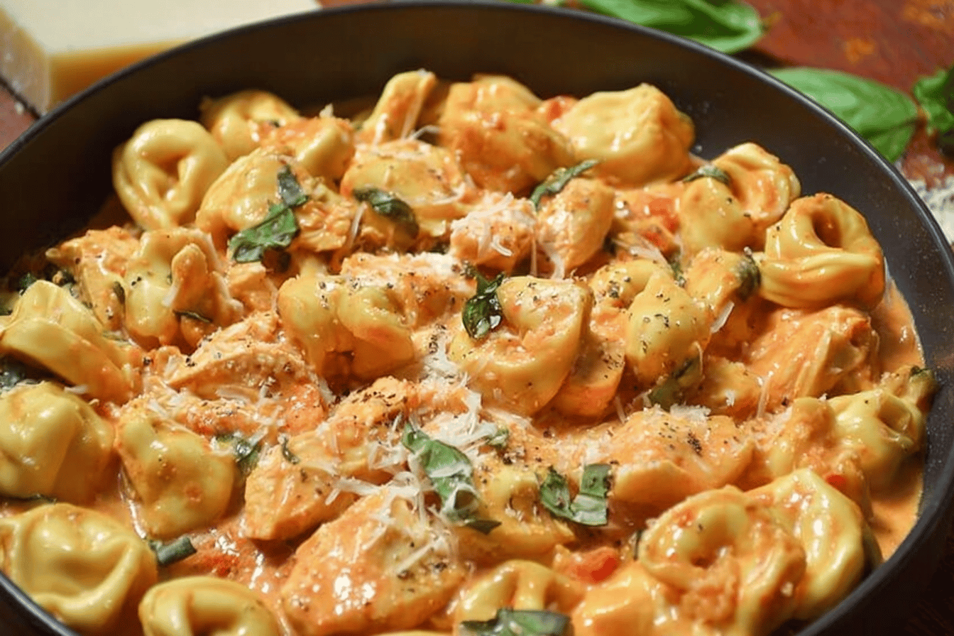 CrockPot Chicken Tortellini
