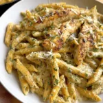 Garlic Parmesan Chicken and Pasta (One-Pan)